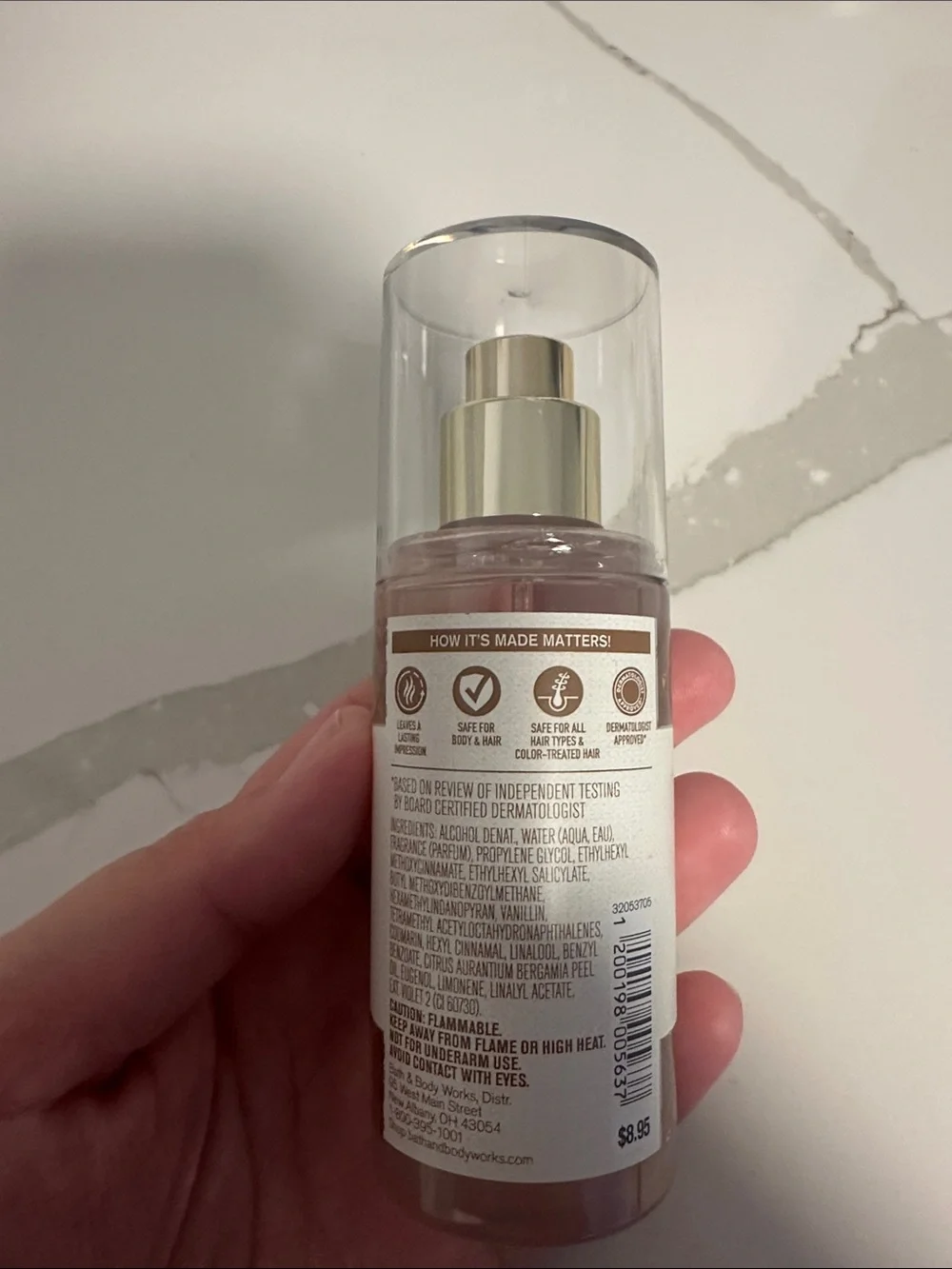 Whipped Honey & Vanilla Fine Fragrance Mist Travel